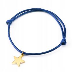 Betlewski női karkötő medállal zsinóros karkötő univerzális méret (BBST-G GRANATOWY)