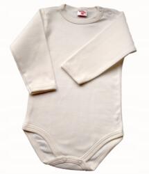 Makoma Csecsemő hosszú ujjú body fehér 92cm (0301B/92)