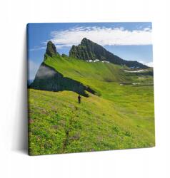 Wallfluent Vászonkép Stílusos Ajándék Nappaliba Rezervátum Hornstrandir Izland (010030010270000076036)