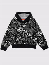 Original Marines Fekete Feliratos Pulóver (5-6L) (593545)