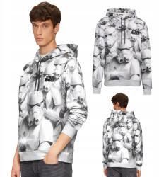 s.Oliver Star Wars s. Oliver férfi kapucnis pulóver, fehér, S (10.3.11.14.140.2157216.01D1.S)