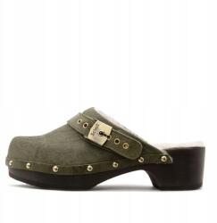 Scholl Klumpa Khaki Szőrme (39) (590279)