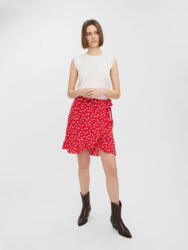 Vero Moda Piros Boríték Szabású Mintás Szoknya (2XL) (562742)