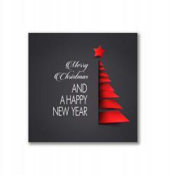 Tulup Canvas vászonkép 40x40 Absztrakt Karácsonyfa Dekoráció (ock-40x40-184621453)