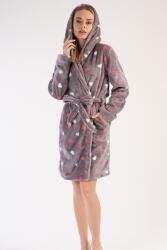 Vienetta Női térdig érő fürdőköpeny 3030970254, S, szürke