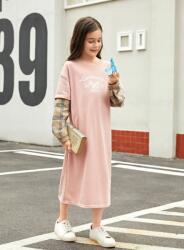 Shein Rózsaszín Mini Gyerek Ruha 134