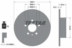 Textar Féktárcsa 92046903/TEX