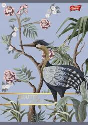 UNIPAP Füzet A5-60 Kockás Beauty Garden Kék (D-2750)