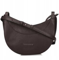 Toscanio Női bőr kézitáska Toscanio G21 Sötétbarna (TOSCANIO G21 CIEMNY BRĄZ D23)