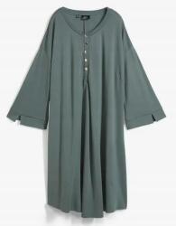 Bonprix Laza Ruha, Size 40/42, térd alá érő, zöld, viszkóz