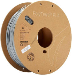 Polymaker Szürke - PolyMaker PolyTerra PLA 1, 75mm 1KG