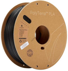 Polymaker Szénfekete - PolyMaker PolyTerra PLA 1, 75mm 1KG