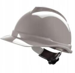 MSA V-Gard 500 építőipari védősisak napellenzővel Szürke Fas-Trac (Hełm ochronny na budowę)