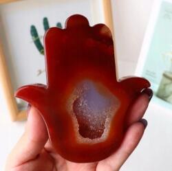  Karneol kristály kézműves termék, vörös achát, 324g (586320)