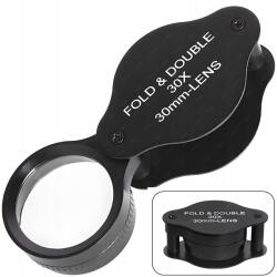 Reball Ékszer Nagyító Összecsukható Zseb Nagyító 30x30mm RT0360 (DO SERWISU DLA ELEKTRONIKA 30x30mm NWA0001639)