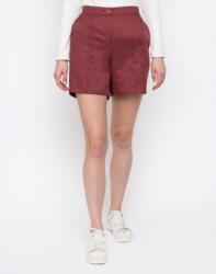 ICHI Magas Derékú Rövidnadrág, Size 36, piros, lyocell, cargo (378581)