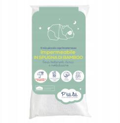  P'Tit Lit Bambusz matracvédő, fehér (A23445)