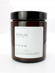  Szója kávé gyertya - illatos, kézzel készített, 180ml, ajándék