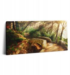 Wallfluent Canvas Vászonkép Keretben Konyha Ókori Kőhíd 100x50 cm (010030010010000074988)