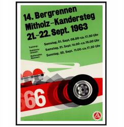  Autóverseny Svájc Retro Poszter 50x70 (motoryzacja)