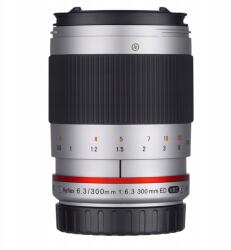 Samyang Objektív Samyang 300mm F6.3 Reflex Sony E ezüst (2896)