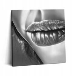 Wallfluent Vászonkép Canvas Előszoba Lakberendezés Száj Női 60x60 cm (010030010270000075107)