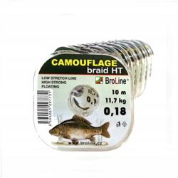  BroLine vezető zsinór Camouflage fonat Ht 0, 14 mm 8, 8 kg 10 m (8594061097717)