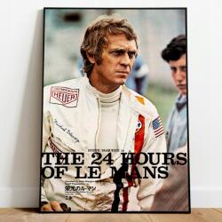 Vintage Steve Mcqueen Le Mans A3 poszter