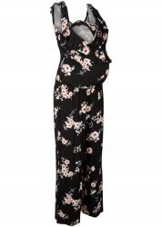 Bonprix 52/54 Virágmintás Kismama Overál