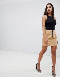 Missguided Kordbársony Miniszoknya Bézs 38