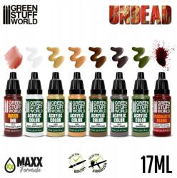 Green stuff world Gsw festékkészlet élőhalott