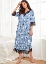 Shein Egyenes Hálóing Print Virágok 38 M Aaa