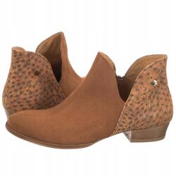 Maciejka 4091S-49 vörös női lapos sarkú bokacsizma méret36 (4091S-49/00-5)