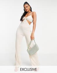 Missy Empire Missyempire Overál Bézs Elasztikus 38 M Aaq