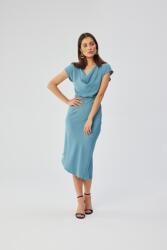Stylove Ruha Esküvőre Aszimmetrikus Vízi Nyakkivágással Kék 42 XL