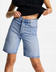  &os Kék Gombos Farmer Rövidnadrág (34) (564810)