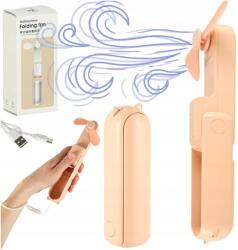  Asztali ventilátor mini kézi összecsukható hordozható ventilátor Usb r (5903039767300)