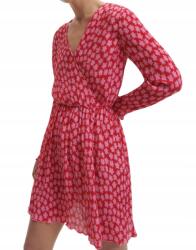 Reserved IC15207 Ruha Fodros Mini Virágmintás Hosszú Ujjú XXL