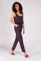 Tom Tailor Gránát Kék Virágos Kombidressz (L) (389141)