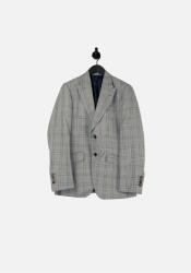 Massimo Dutti Elegáns Kockás Blézer (48) (243141)