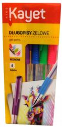 Kayet Neon zselés tollak 6 színben (5609288284918)