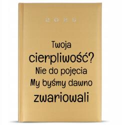 FunnyCase Naptár 2025 Arany Pedagógusnap A Pedagógusnak Türelmed? (Kalendarz Dla Nauczyciela 2025)