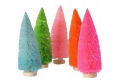 DEKO Karácsonyfa szett Deko Baume színes karácsonyfa dísz 5 db-os (2037235)