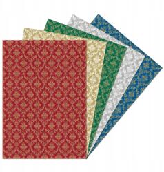 Paw Mintával díszített ajándékcsomagoló papír (AGP200204 Papier BN Neutral)