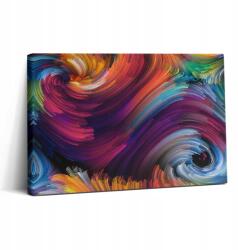 Wallfluent Nyomtatott Vászonkép Előszobába Absztrakt Hullámok 30x20 cm (010030010150000075148)