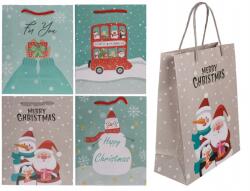 Out of The Blue Papír Ajándéktáska Varázslatos Téli Karácsonyi Világ