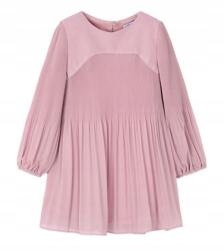 Mayoral Elegáns hosszú ujjú, rakott lányruha Mayoral 4922-38 128- méret (4922.38)