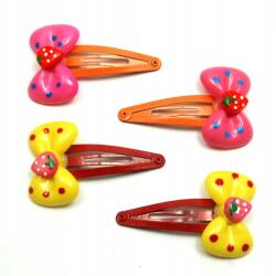  Hajcsatok/hajcsatok masni díszítéssel 4 db (0169-525)