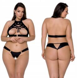 Passion Malwia Szett size plus black 4XL/5XL
