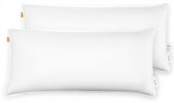 Szett 2 db 40x80 cm-es puha, légáteresztő párna szilikonizált szálakkal (Zestaw 2 poduszek 40 x 80 cm miękkie)
